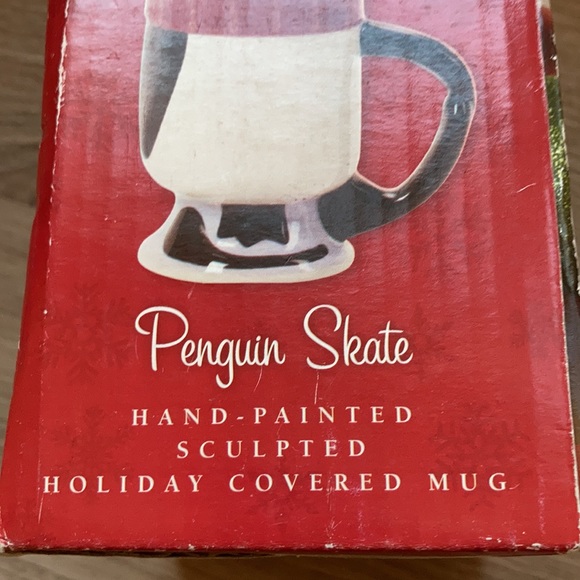 Pfaltzgraff collectibles penguin skate covered mug NWOT - Picture 11 of 16